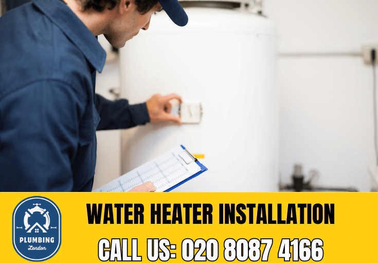 water heater installation Strawberry Hill